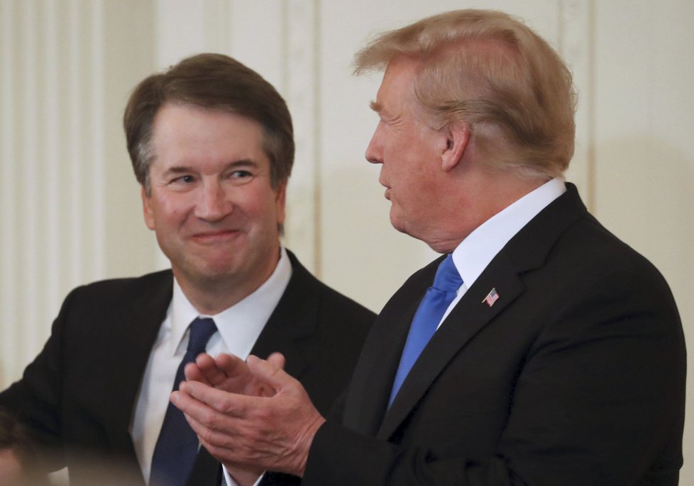 Brett Kavanaugh, kandidát prezidenta Donalda Trumpa na soudce Nejvyššího soudu Spojených států