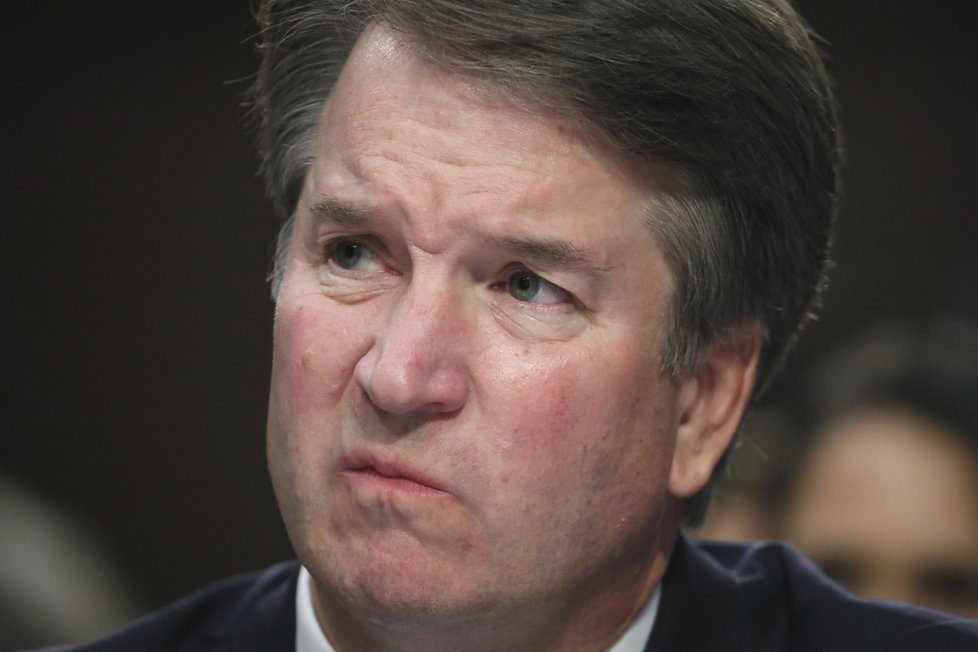 Brett Kavanaugh, kandidát prezidenta Donalda Trumpa na soudce Nejvyššího soudu Spojených států.