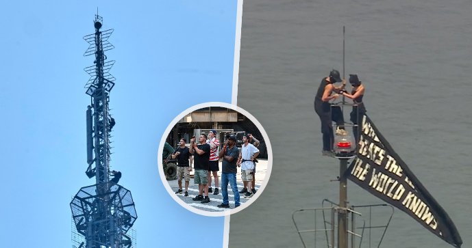 Žádost o ruku na Empire State Building skončila zatčením.