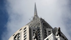 Legendární newyorský mrakodrap, téměř devadesátiletý Chrysler Building, je na prodej.  (9.1.2019)