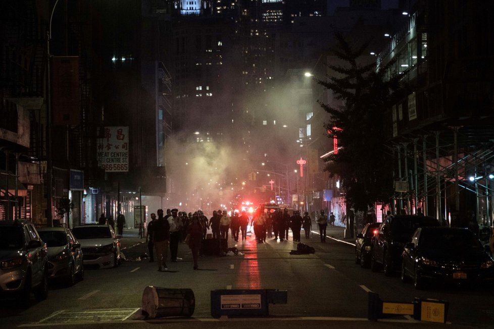 Policie v New Yorku čelí obviněním, že unáší demonstranty.