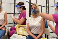 Trumpova dcera Ivanka se dočkala očkování. Děkovala sestřičce ve slunném Miami