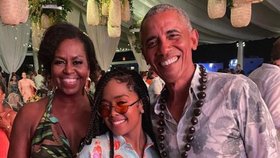 Exprezident USA Barack Obama slavil šedesátku.