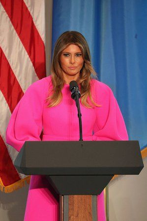 První dáma USA Melania Trumpová a její řeč o kyberšikaně