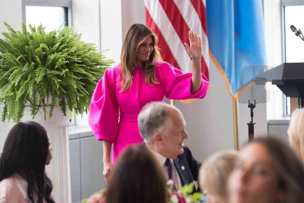 První dáma USA Melania Trumpová