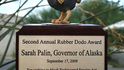 Ocenění Gumový dodo alias blboun nejapný.