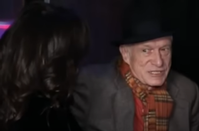 Hugh Hefner uspořádal hříšné Vánoce.