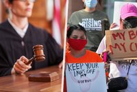 Zákaz potratů od 6. týdne v Texasu pozastavil soud. Výjimku ze zákona nemělo ani znásilnění