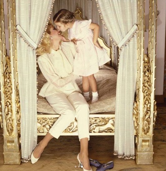 Ivanka Trumpová na svém instagramu sdílela fotky s matkou.