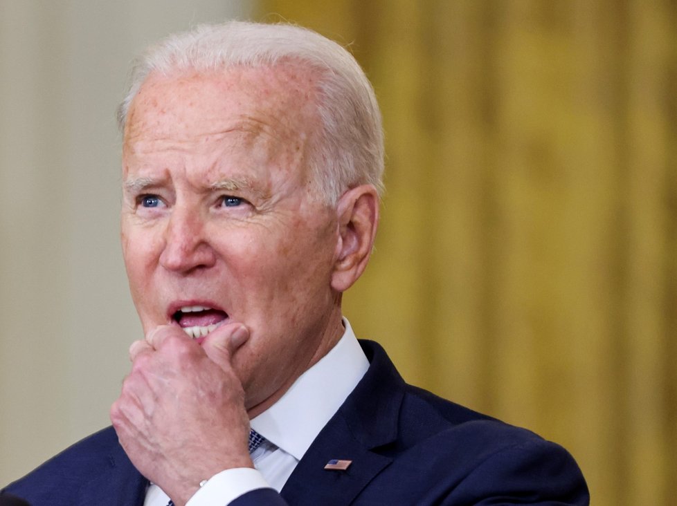 Americký prezident Joe Biden (12. 8. 2021)