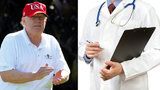 Trump má nadváhu a vysoký cholesterol, varují lékaři. Dnes ho vyšetří i psychiatr