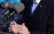 Joe Biden při prvním prezidentském projevu. Joe Biden při prvním prezidentském projevu.