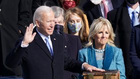 Joe Biden složil přísahu a stal se 46. prezidentem USA.