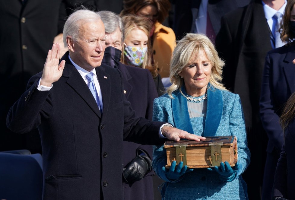 Joe Biden složil přísahu a stal se 46. prezidentem USA.