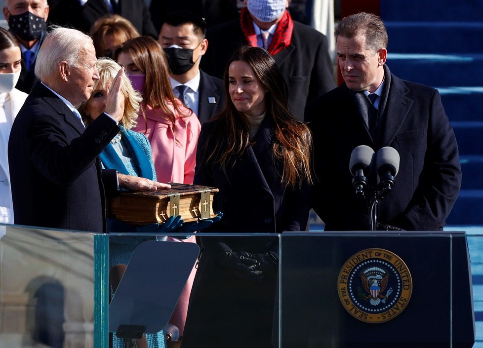 Joe Biden složil přísahu a stal se 46. prezidentem USA.