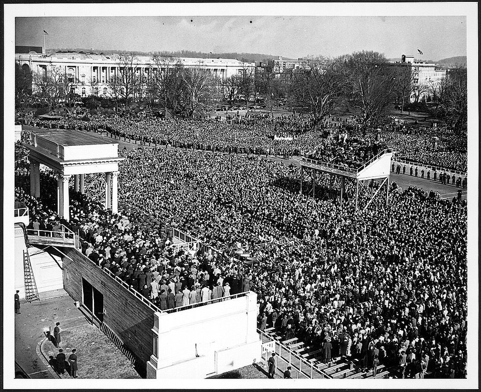 USA historie inaugurace