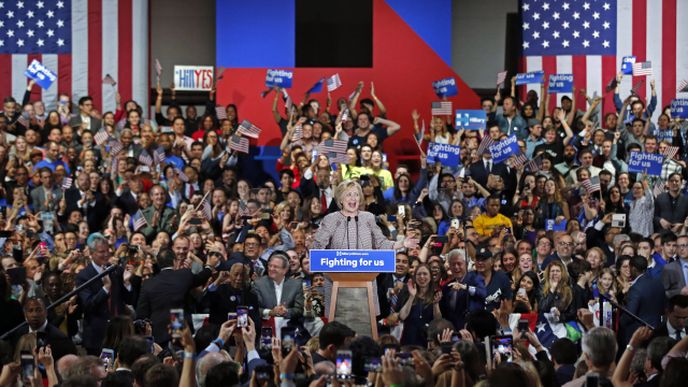 Hillary Clintonová zvítězila ve státě New York