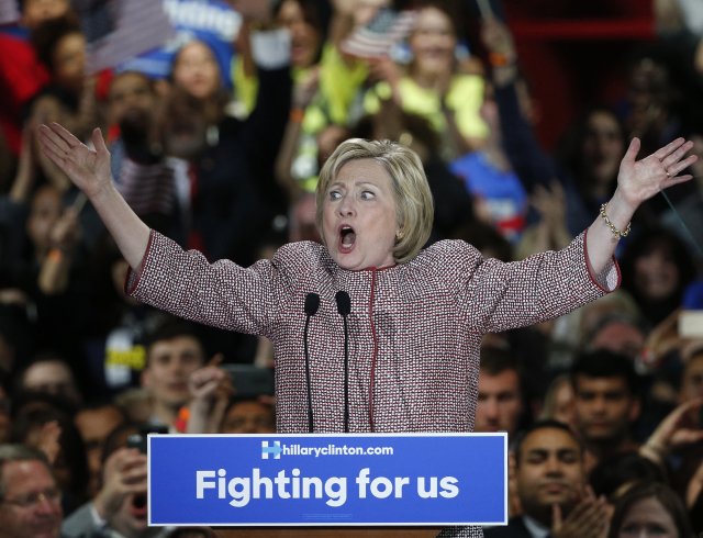 Hillary Clintonová zvítězila ve státě New York