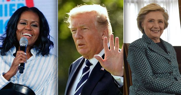 Sok Trumpa pro rok 2020: Vyzve ho Michelle Obamová nebo Hillary Clintonová?