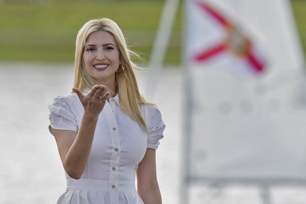 Ivanka Trumpová během prezidentské kampaně svého otce