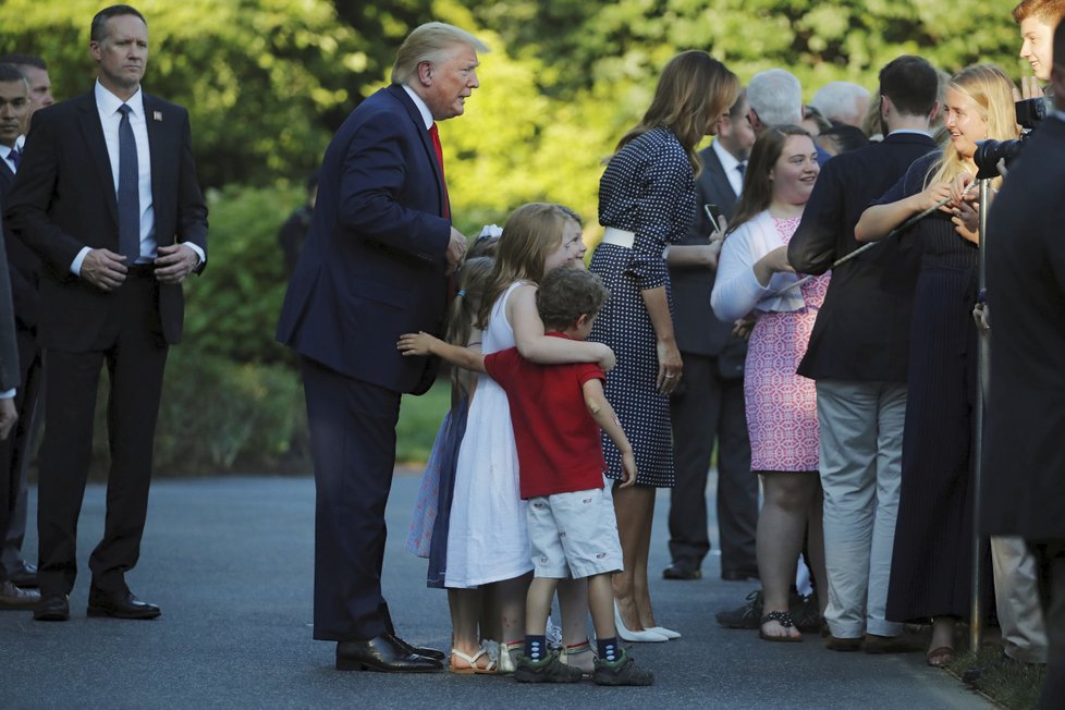 První dáma USA Melania Trump