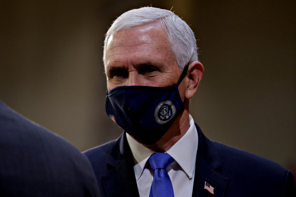 Viceprezident USA Mike Pence.