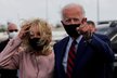 Demokratický kandidát na prezident USA Joe Biden s manželkou Jill během kampaně,