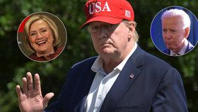 Lepší „ospalý Joe“ než „nelítostná Hillary“, tvrdí Trump. Volební prohru nepřipouští