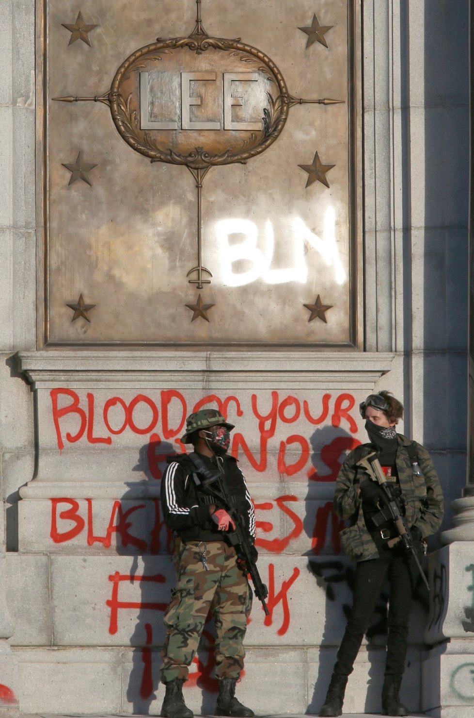 Protesty proti policejní brutalitě spustila na mnoha místech Spojených států smrt černocha George Floyda při policejním zásahu. (2. 6. 2020)