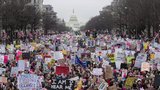 Za práva žen a proti Trumpovi: Miliony Američanů zaplavily ulice velkoměst