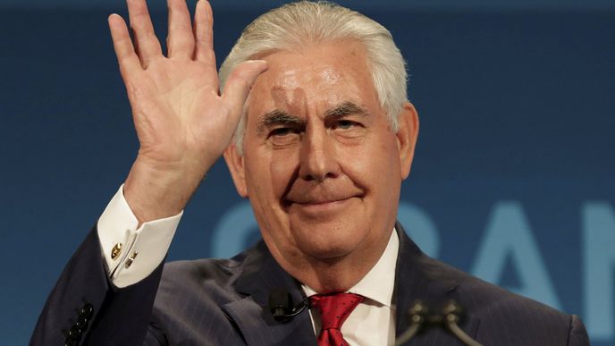 Americký ministr zahraničí Rex Tillerson.