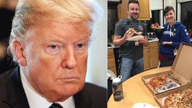 Kanadští letečtí dispečeři jsou solidární se svými americkými protějšky, poslali jim pizzu. Američané jsou kvůli sporu mezi Trumpem a vládou bez výplat.