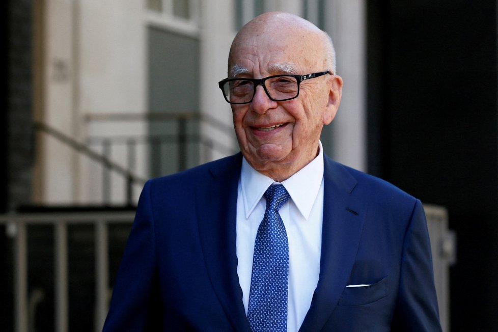Mediální magnát Rupert Murdoch