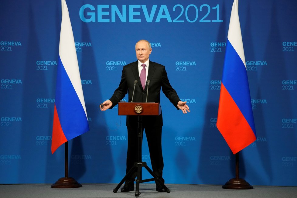 Summit USA a Ruska ve švýcarské Ženevě, (16.06.2021).
