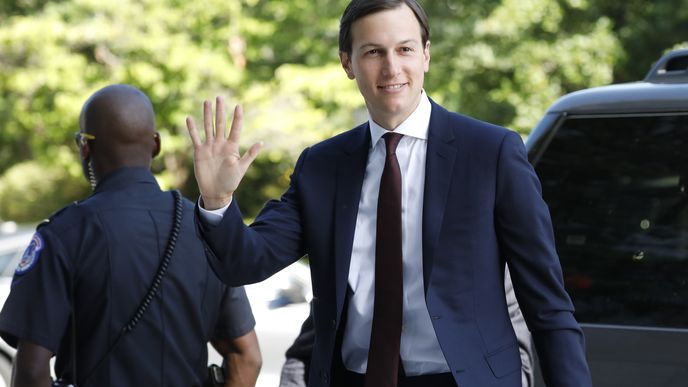 Zeť amerického prezidenta Donalda Trumpa Jared Kushner 