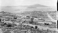San Francisco v troskách. Zemětřesení v roce 1906 zničilo osmdesát procent města.