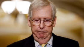 Lídr Republikánské strany v americkém Senátu Mitch McConnell