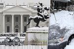 USA ve spáru kruté zimy, mrazy si vyžádaly už 7 obětí (14. 1. 2019).