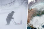 USA a Kanada se potýkají se sněhovou bouří (24. 12. 2022, 25. 12. 2022).