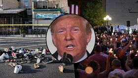 Prezident Trump promluvil o střelbě v USA, spletl si přitom města, kde se útočilo. (6.8.2019)