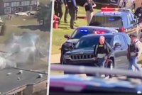 Střelba v synagoze: Do budovy narazil i náklaďák!