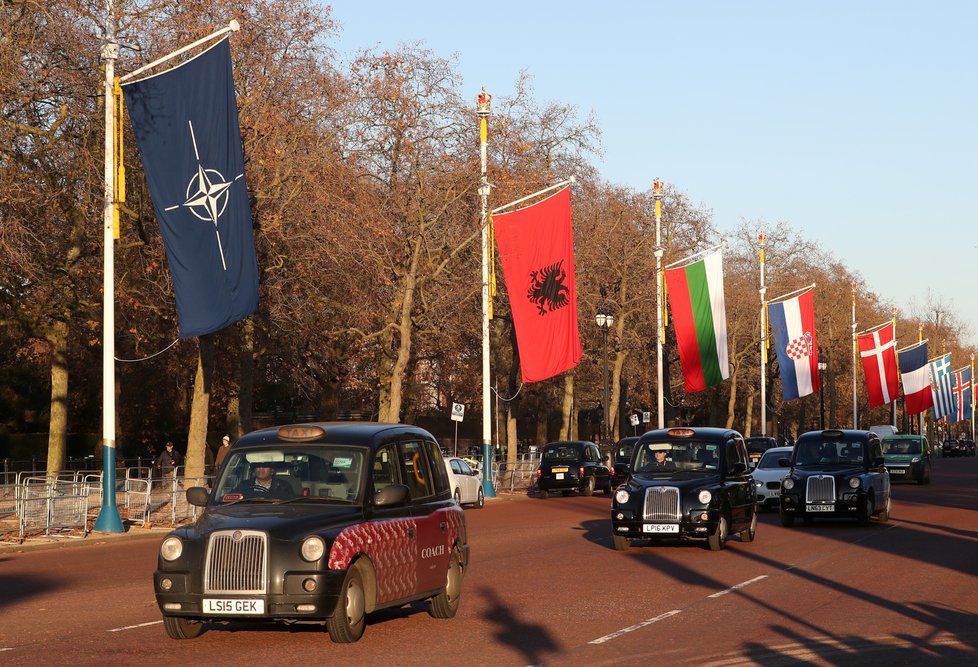 Summit NATO v Londýně (3. 12. 2019)