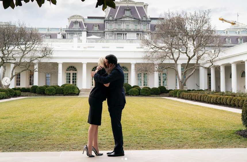 Tiffany Trumpová se snoubencem Michaelem Boulosem.
