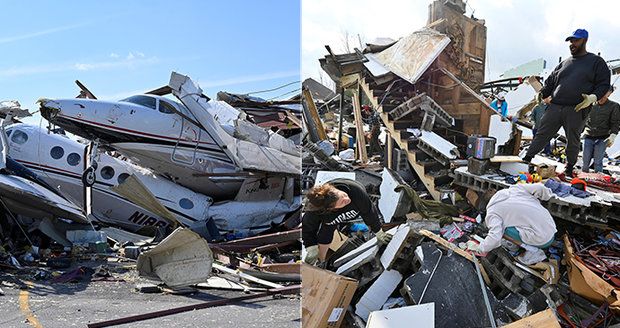 Tornáda se prohnala přes USA a zabila 25 lidí. „Na cestu do krytu jsme měli vteřiny“