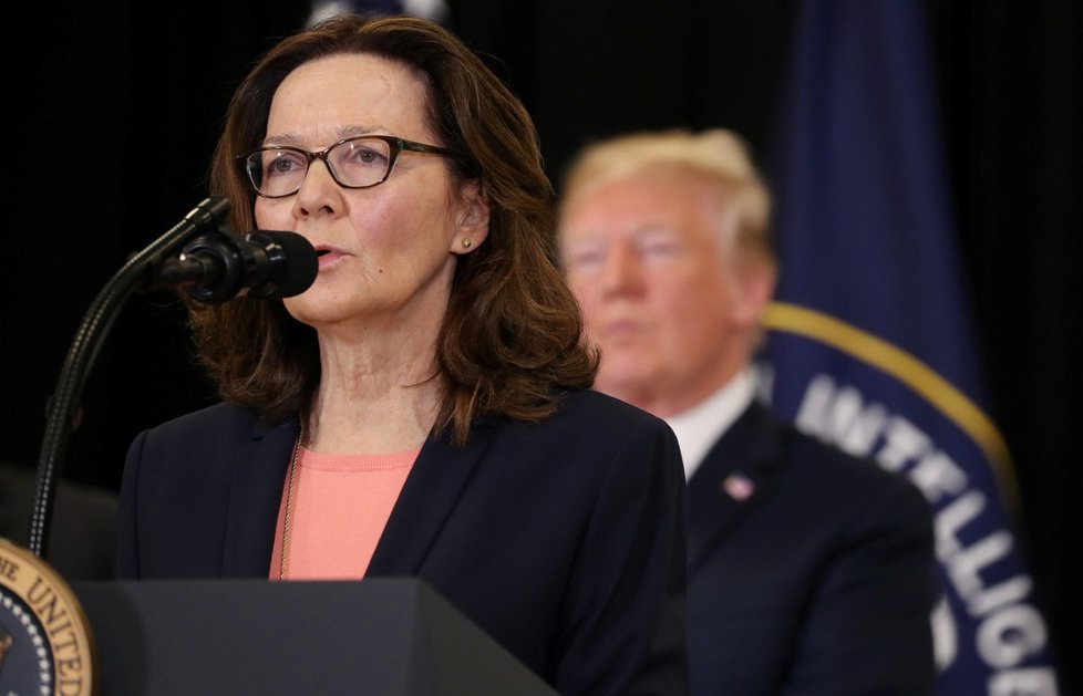 Nová ředitelka Ústřední zpravodajské služby (FBI), Gina Haspelová (21.5.2018)