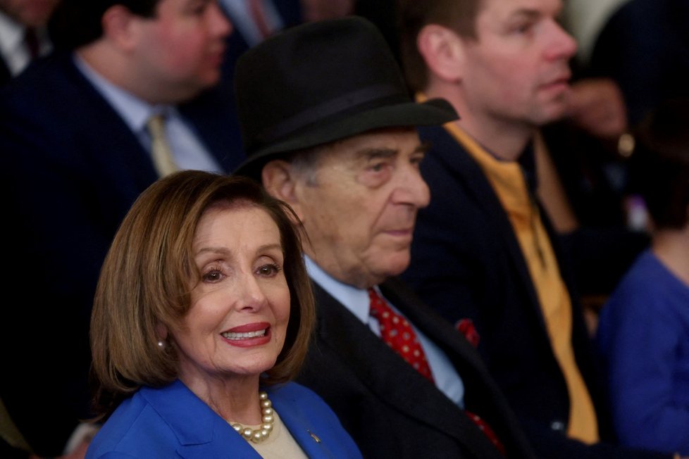 Nancy Pelosiová s manželem Paulem