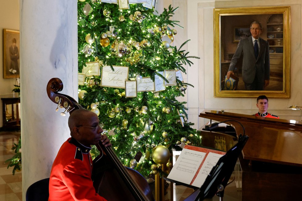 Vánoce v Bílém domě 2022.