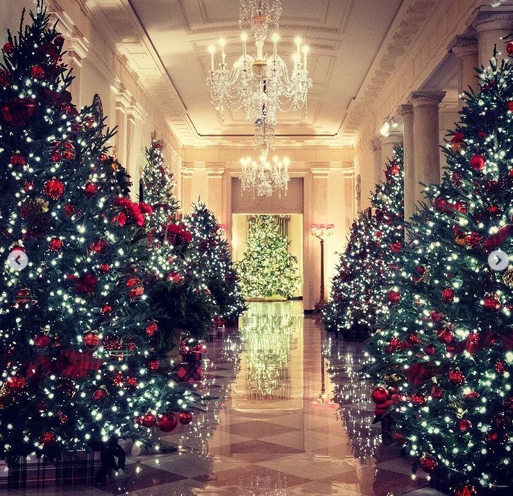 Vánoční výzdoba Bílého domu pro rok 2020