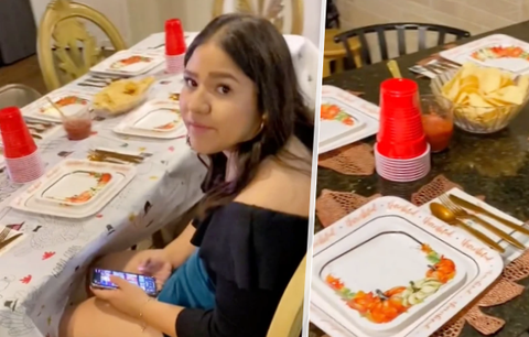 Dívka uspořádala královskou večeři pro své kamarády: Nikdo nepřišel! Situaci zachránil přítel