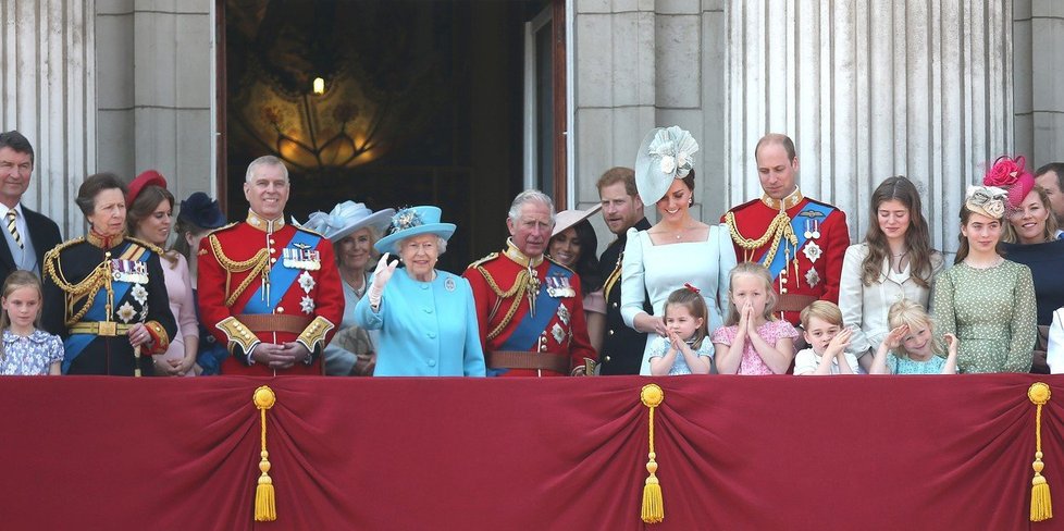 Britská královská rodina.